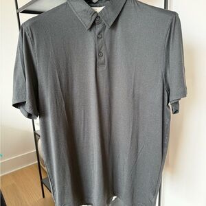 Onia Dark Gray Polo Shirt